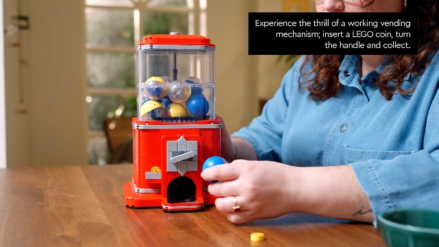 Amazon.com: LEGO Ideas Minifigure Vending Machine Building Set for